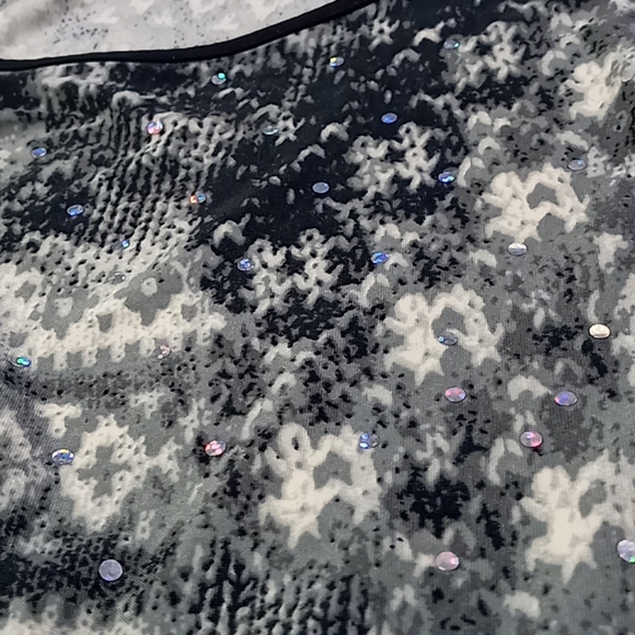 Haley Kelly Fashion Nylon/Spandex Blouse Size XXL - Picture 12 of 14